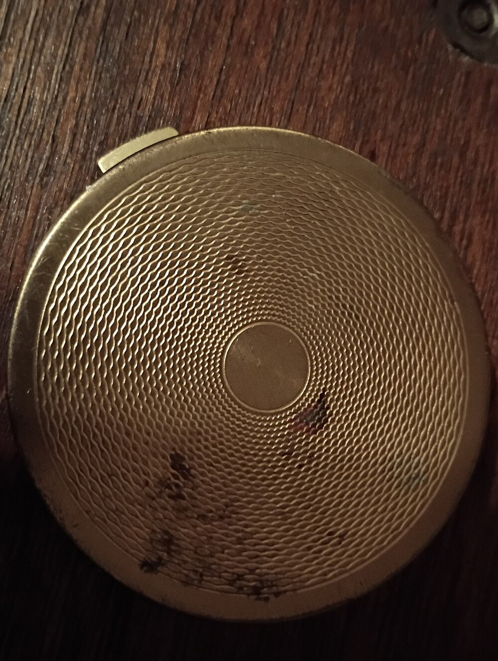 Vintage Powder Compact Empty With Great Design - Picture 4 of 4